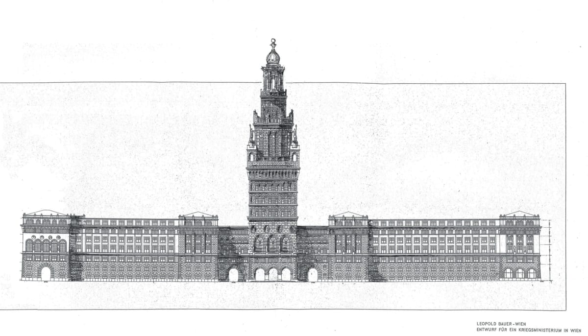Kriegsministerium Ansicht vom Ring