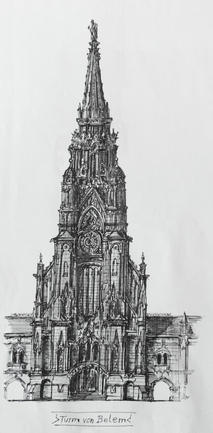Belem: Idee eines Turms am Kloster