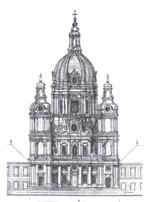 Stift Göttweig. Entwurf Johann Lucas von Hildebrandt. Fassade