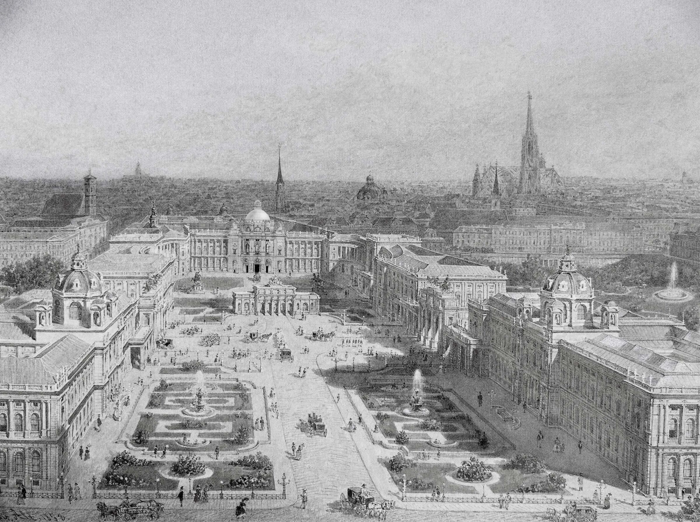 Wiener Hofburg mit Museen Gesamtanlage