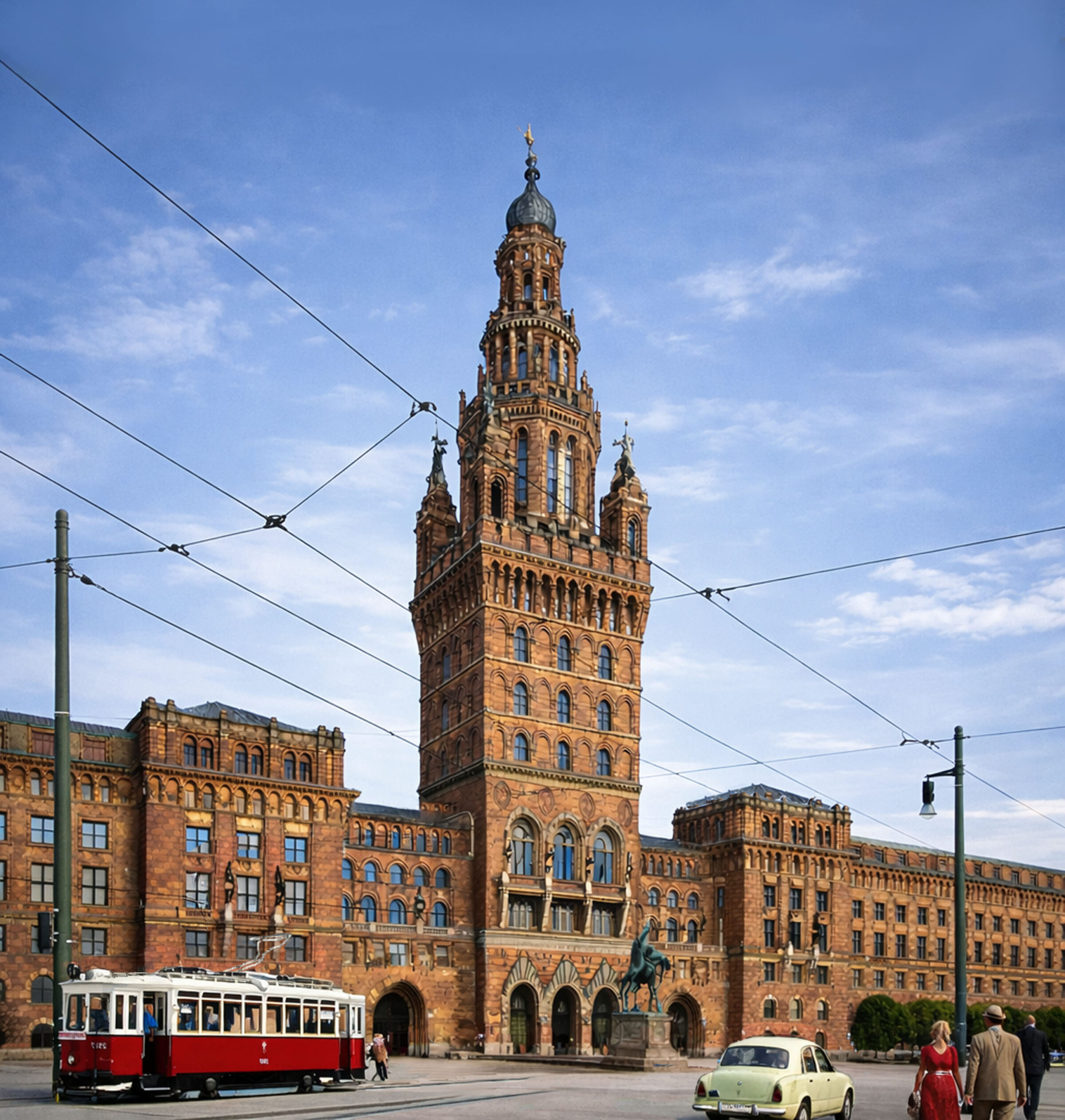 Anlage des Kriegsministeriums am Stubenring