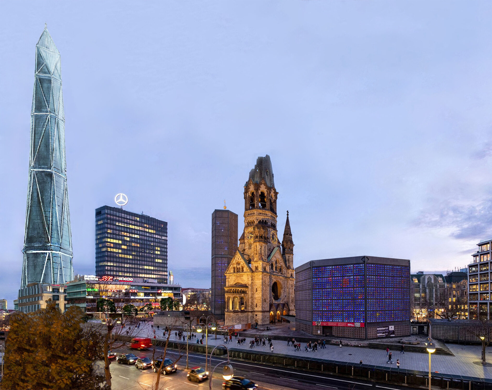 Zweiter Turm mit 300 Metern für das Europa Center
